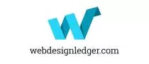 Logo da marca WebDesignerLedger em fundo neutro.