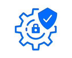 Ícone simbolizando o suporte técnico e a manutenção preventiva de sistemas.